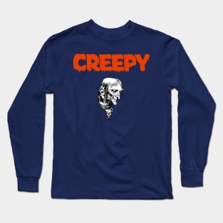 Uncle Creepy red logo Long Sleeve T-Shirt